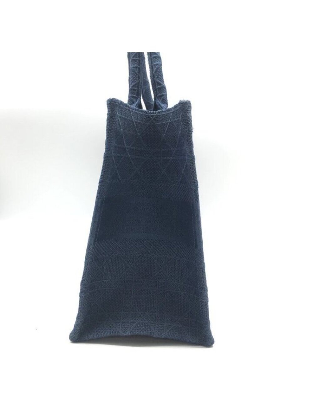 Dior Book Tote Cannage Canvas Blue - Picture 4 of 10